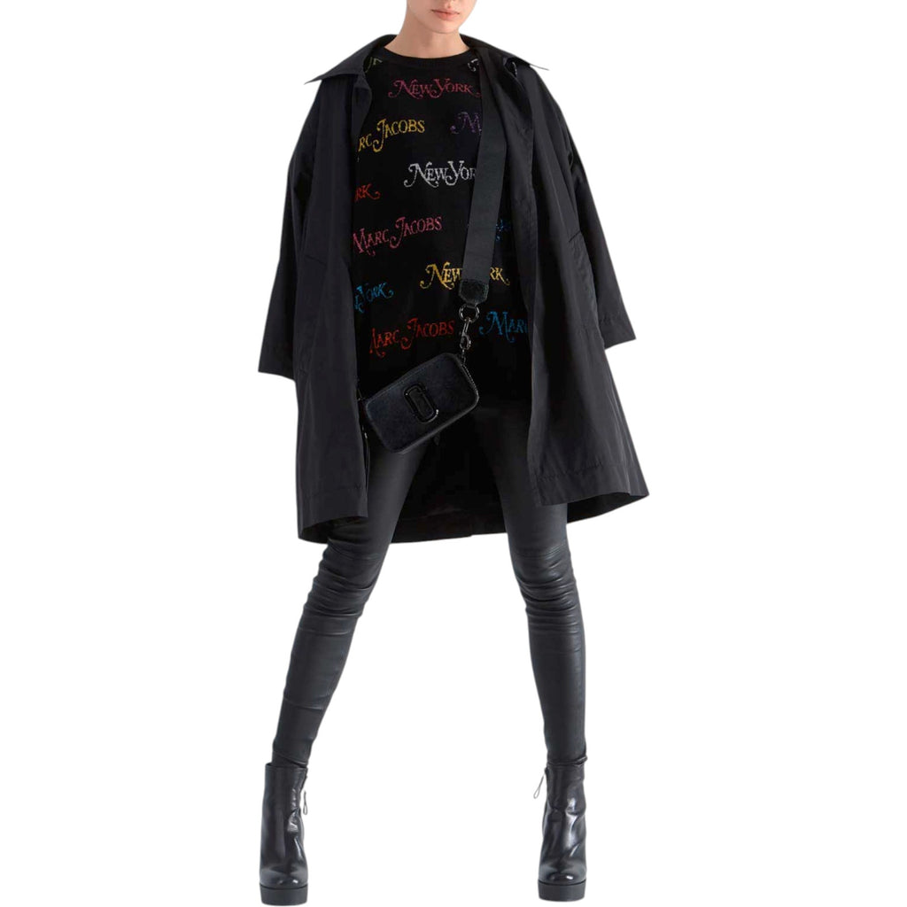 MARC JACOBS x NEW YORK MAGAZINE The Logo Sweater in Black XS Marc Jacobs