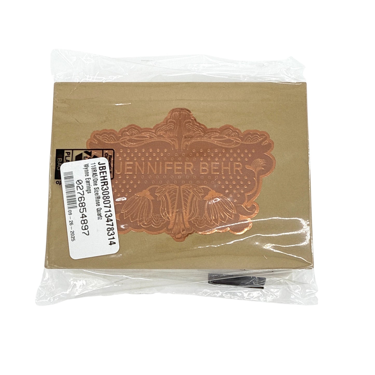 JENNIFER BEHR Wynne Earrings in Rose Quartz