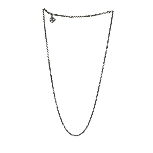 VIRGINS SAINTS & ANGELS VSA Sterling Silver Chain in Gunmetal