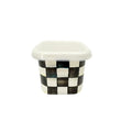MACKENZIE-CHILDS Courtly Check Enamel Deep Squarage Bowl || Small - flyKAMP