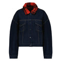 ASKK NY Nova Lined Jacket in Indigo Plaid 1|S - flyKAMP