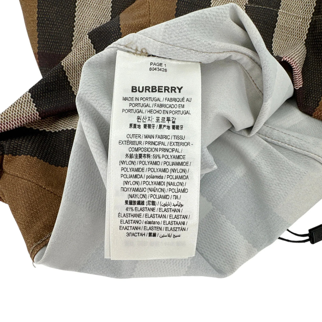 BURBERRY Andrea Check Biker Short XS - flyKAMP