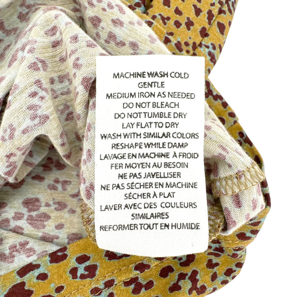 ULLA JOHNSON Estelle Leopard T-Shirt S - flyKAMP