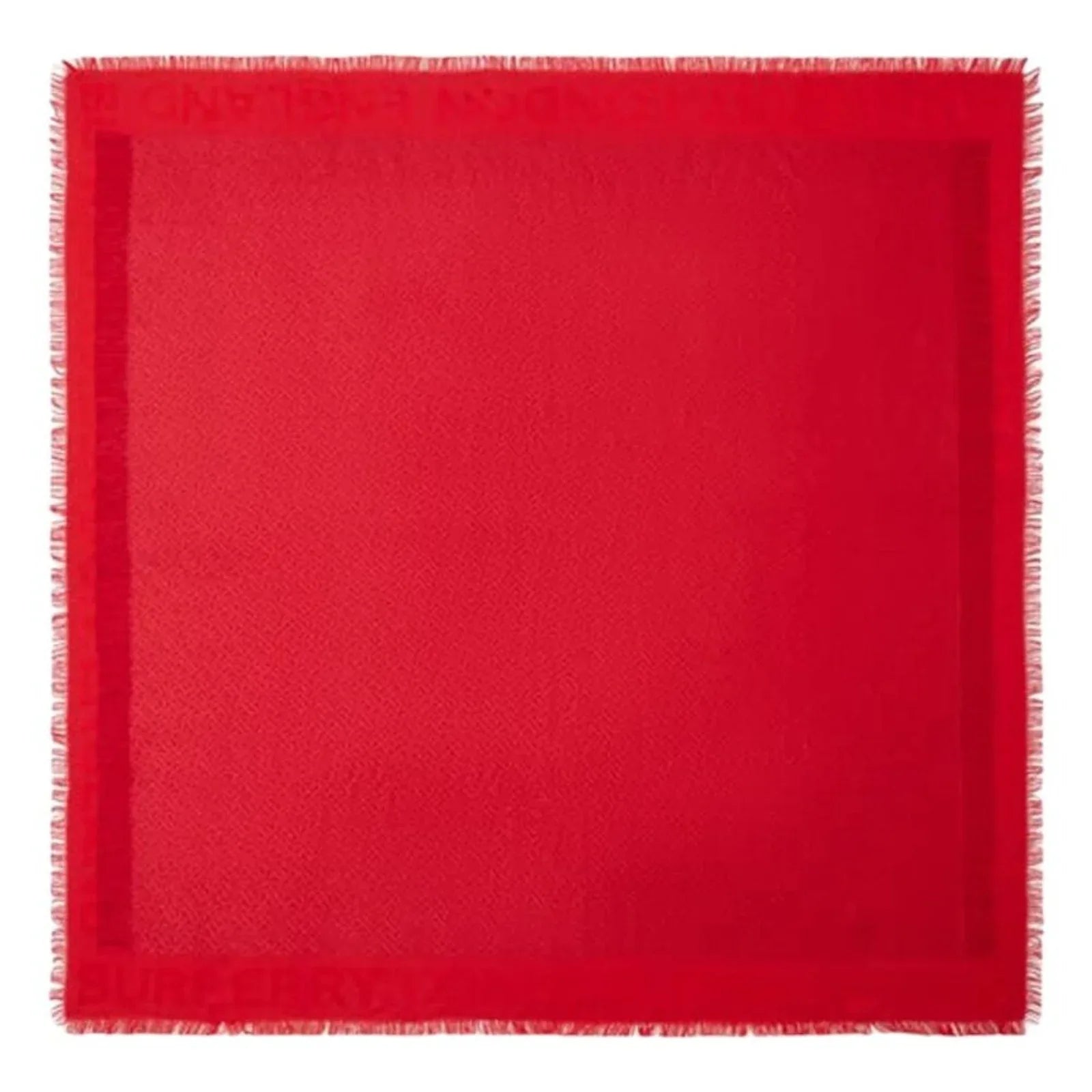 BURBERRY TB Metallic Monogram Square Silk Blend Scarf - flyKAMP