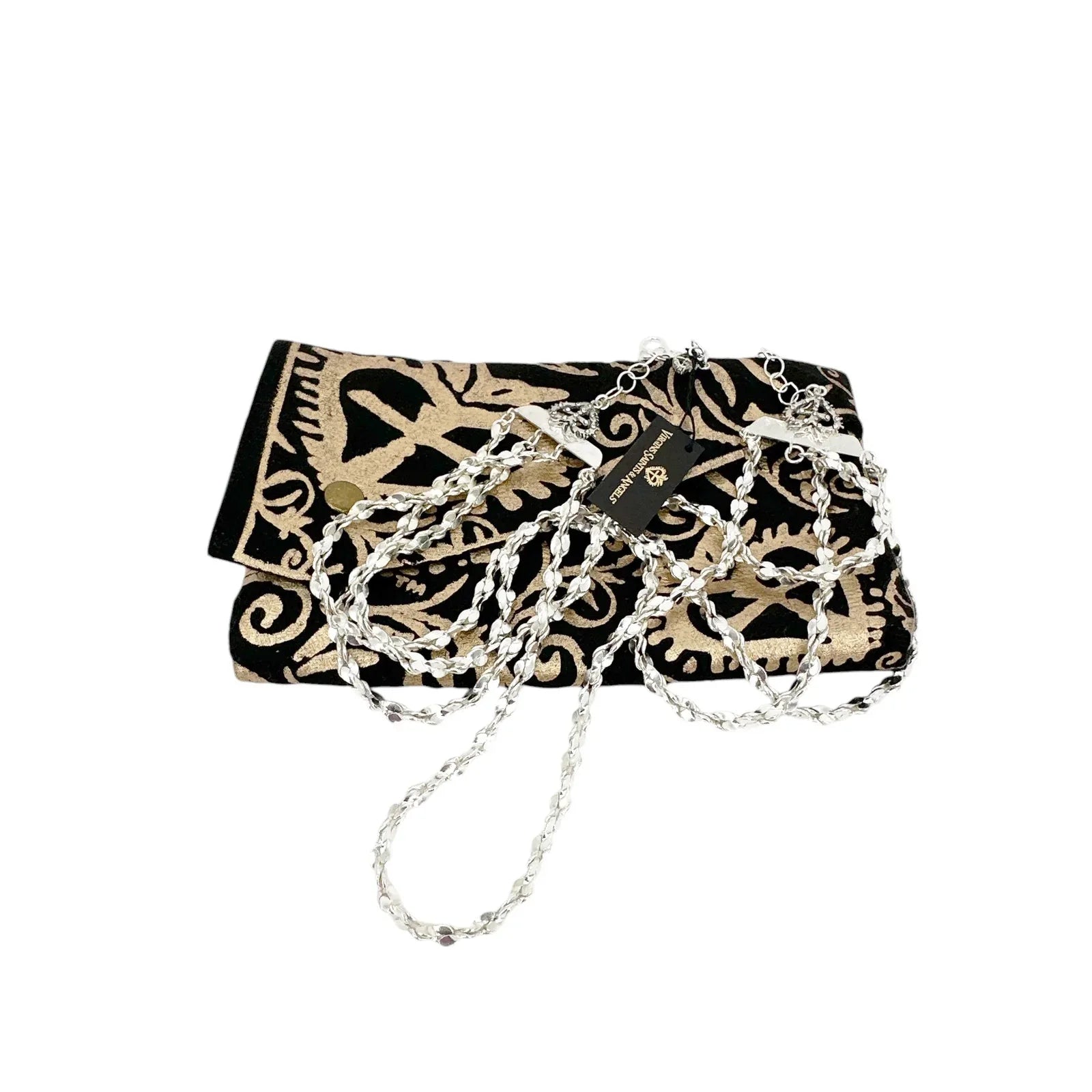 VIRGINS SAINTS & ANGELS VSA Love Chain Necklace in Silver - flyKAMP