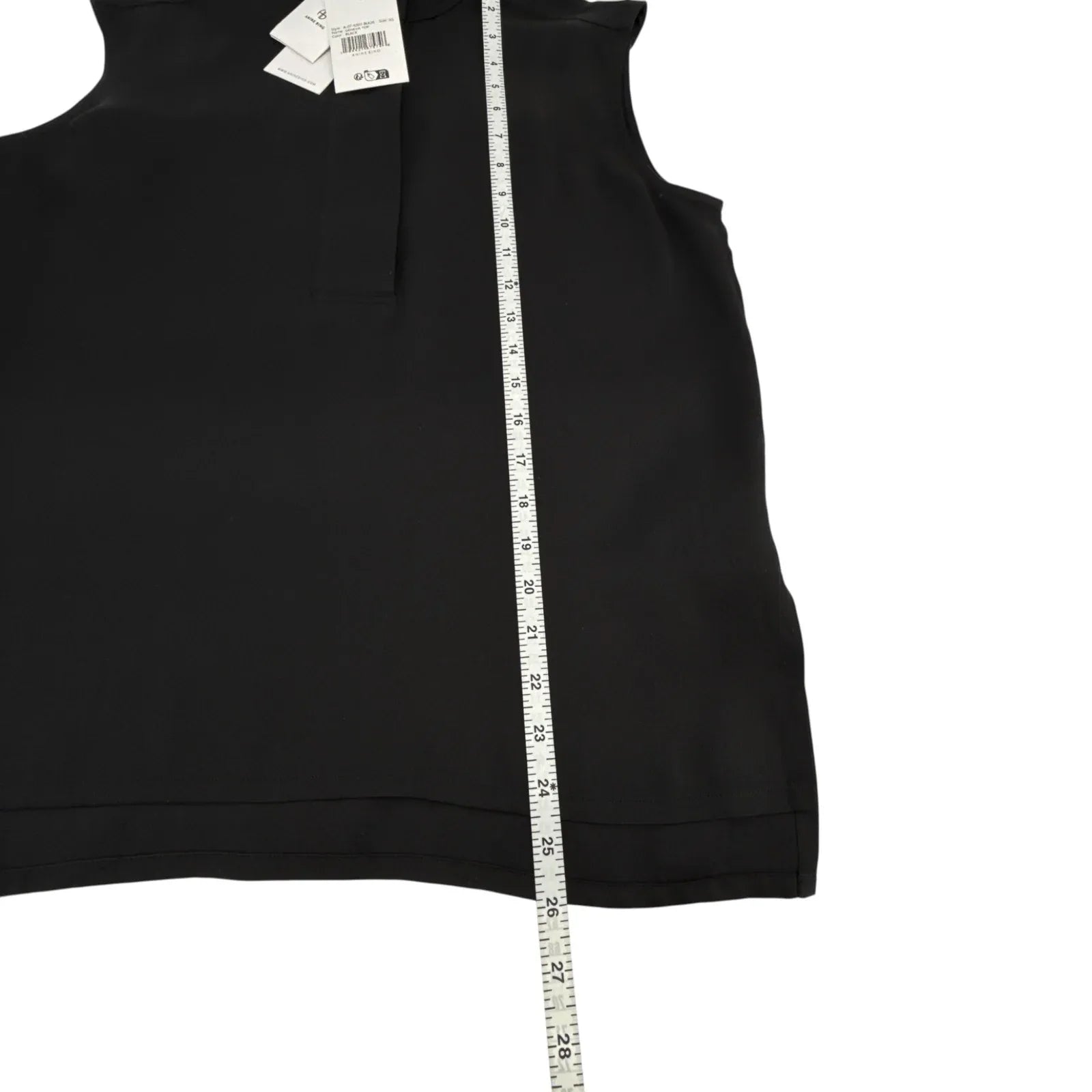 ANINE BING Geneva Top in Black in XS - flyKAMP