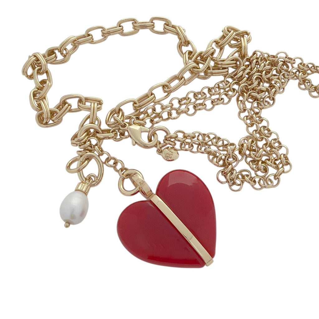ROXANNE ASSOULIN The Double Charm Pendant Necklace Roxanne Assoulin