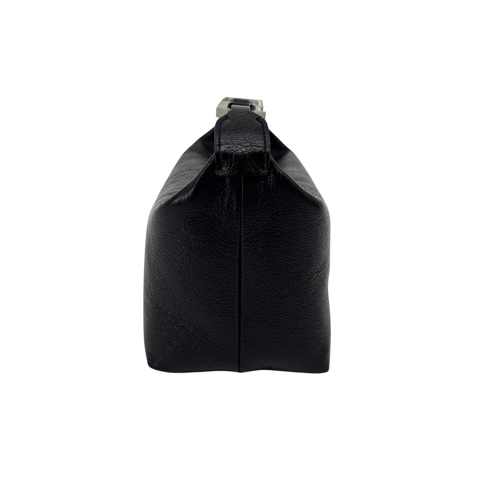 EERA Moon Bag Laminated Leather in Black - flyKAMP