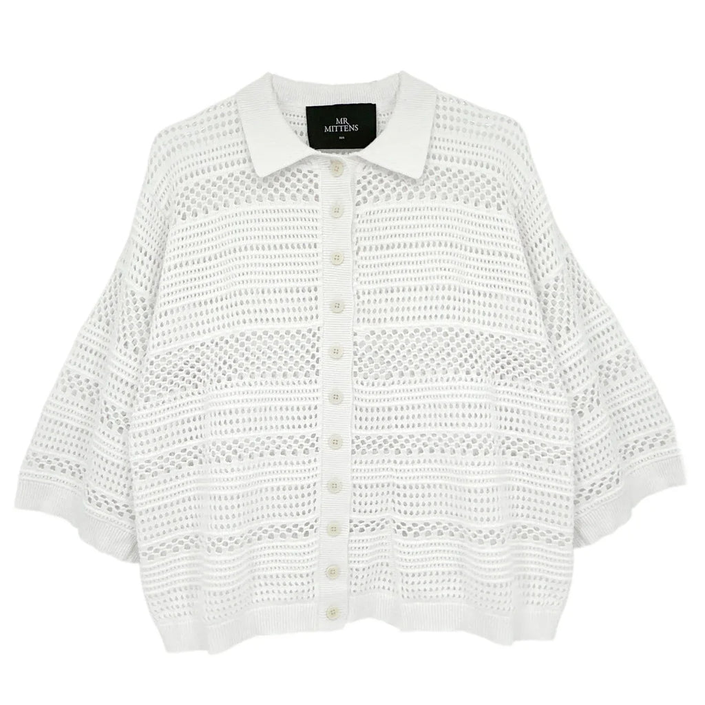 I LOVE MR. MITTENS Thilda Crochet Polo XS/S - flyKAMP