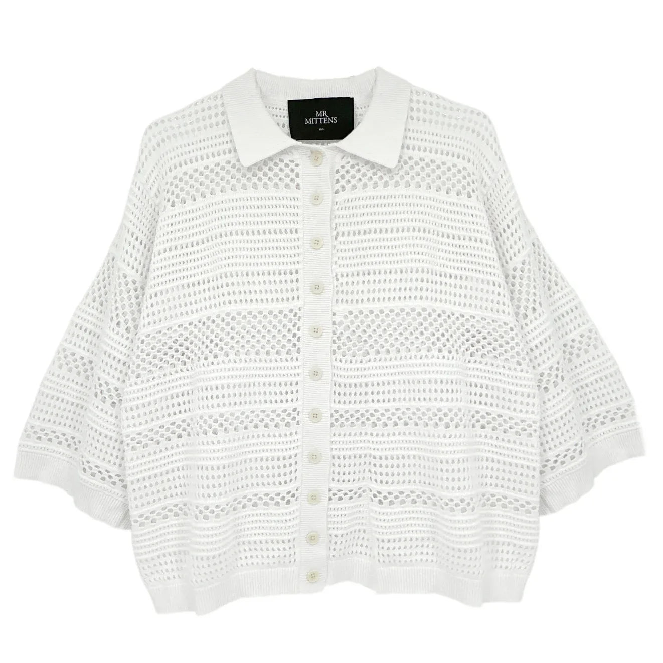 I LOVE MR. MITTENS Thilda Crochet Polo XS/S - flyKAMP