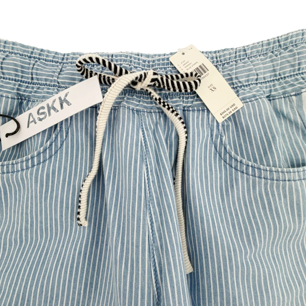 ASKK NY Cancun Pant in Blue Stripe XS - flyKAMP
