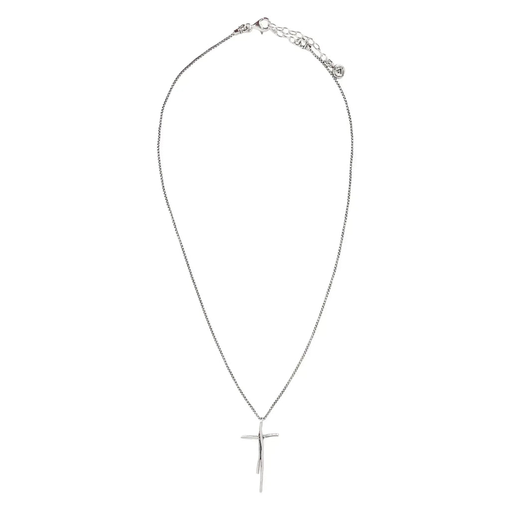 SILPADA Organic Cross Pendant Necklace - flyKAMP