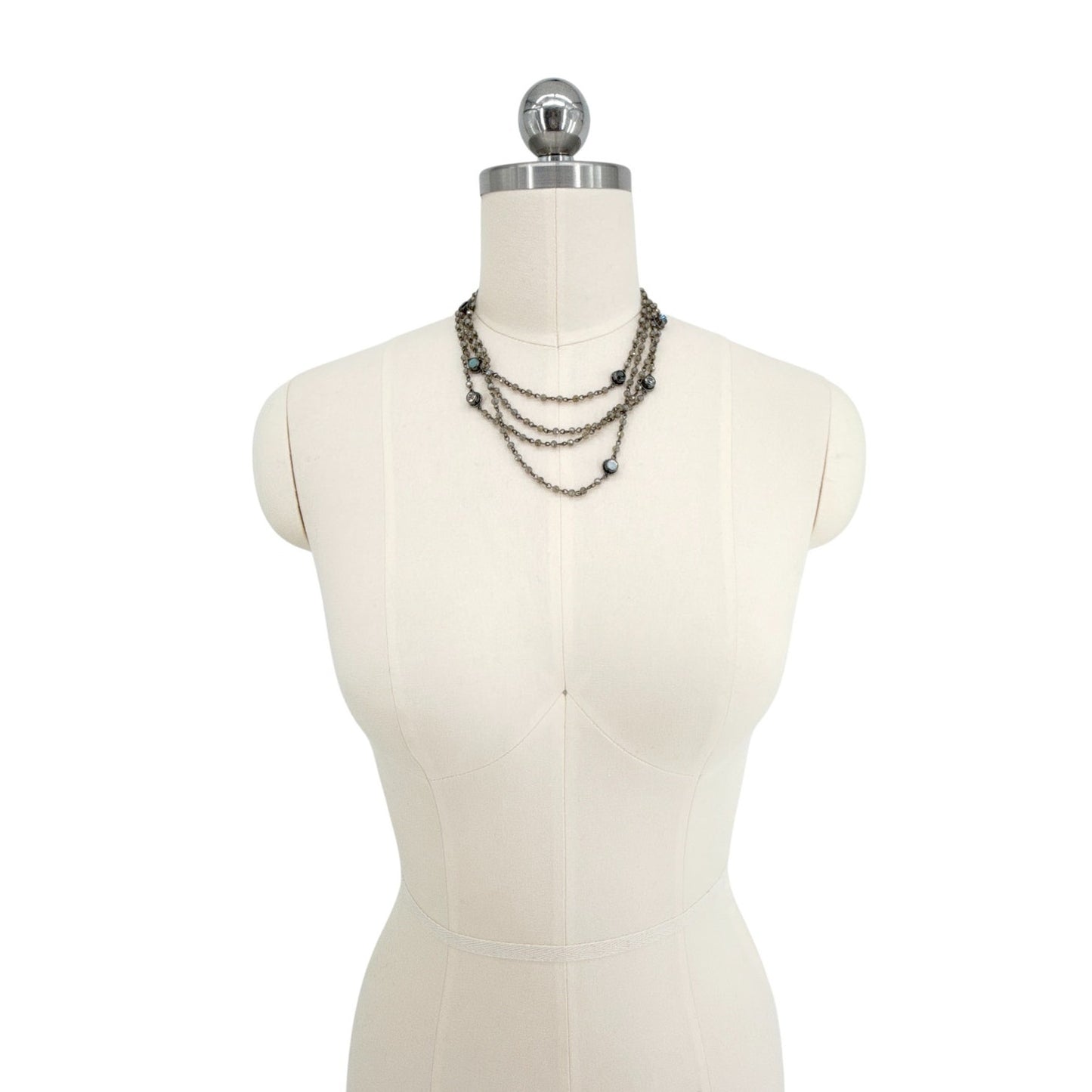 VIRGINS SAINTS & ANGELS VSA Magdalena 4mm Vintage ORIGINAL in Gunmetal