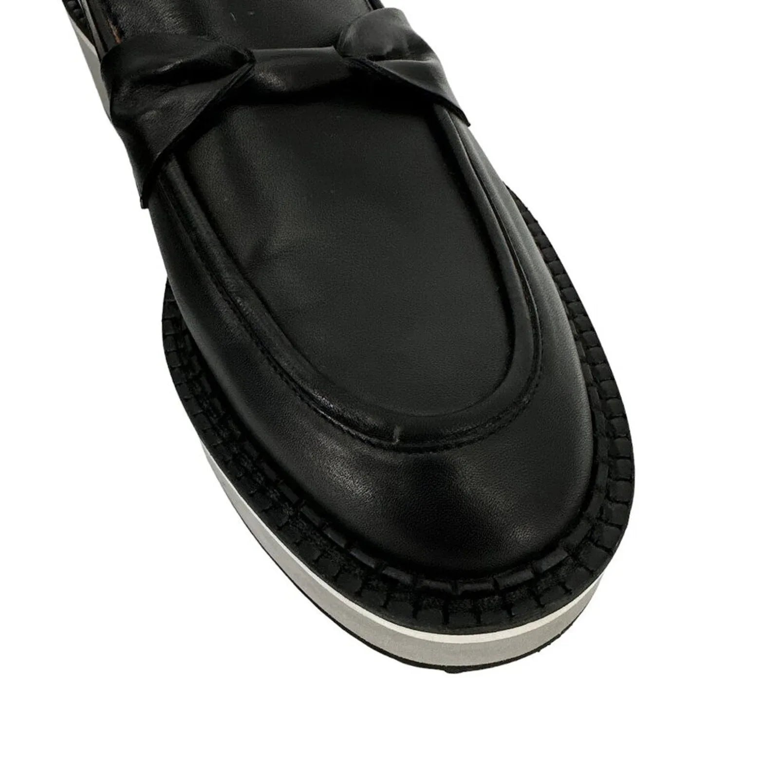 CLERGERIE Booster Leather Platform Loafers 37 - flyKAMP