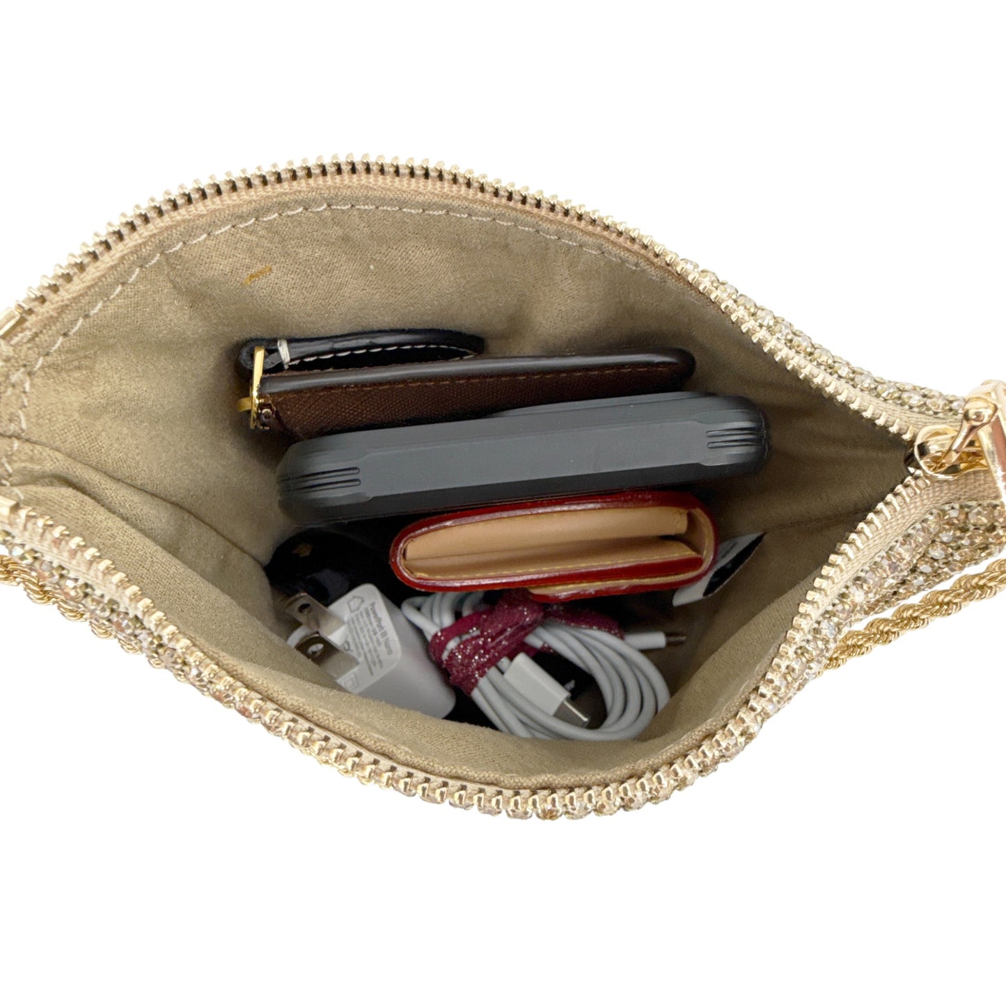 CULT GAIA Rue Wristlet Bag in Sand Dollar