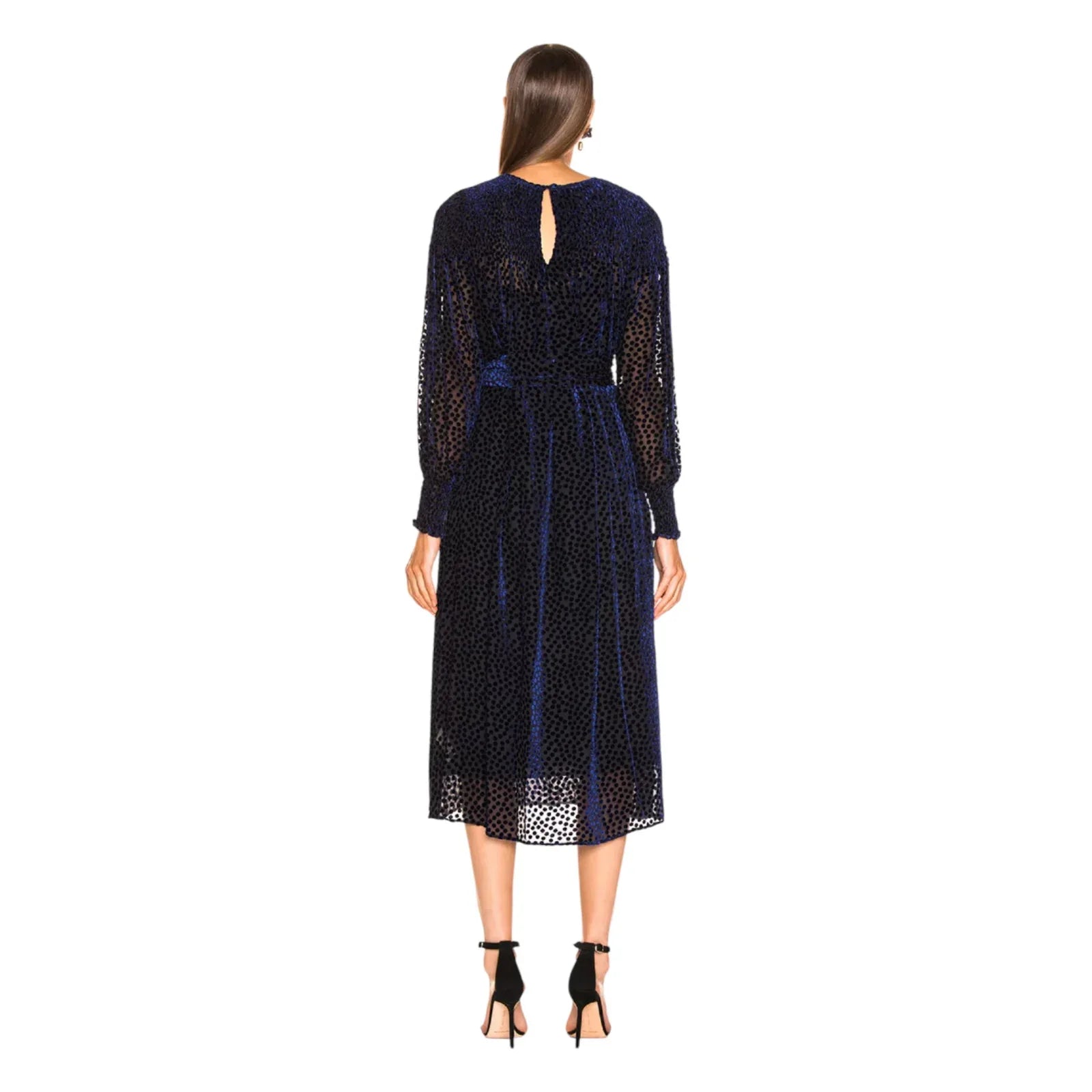 THE GREAT. Merry Dress in Navy 0|XS - flyKAMP
