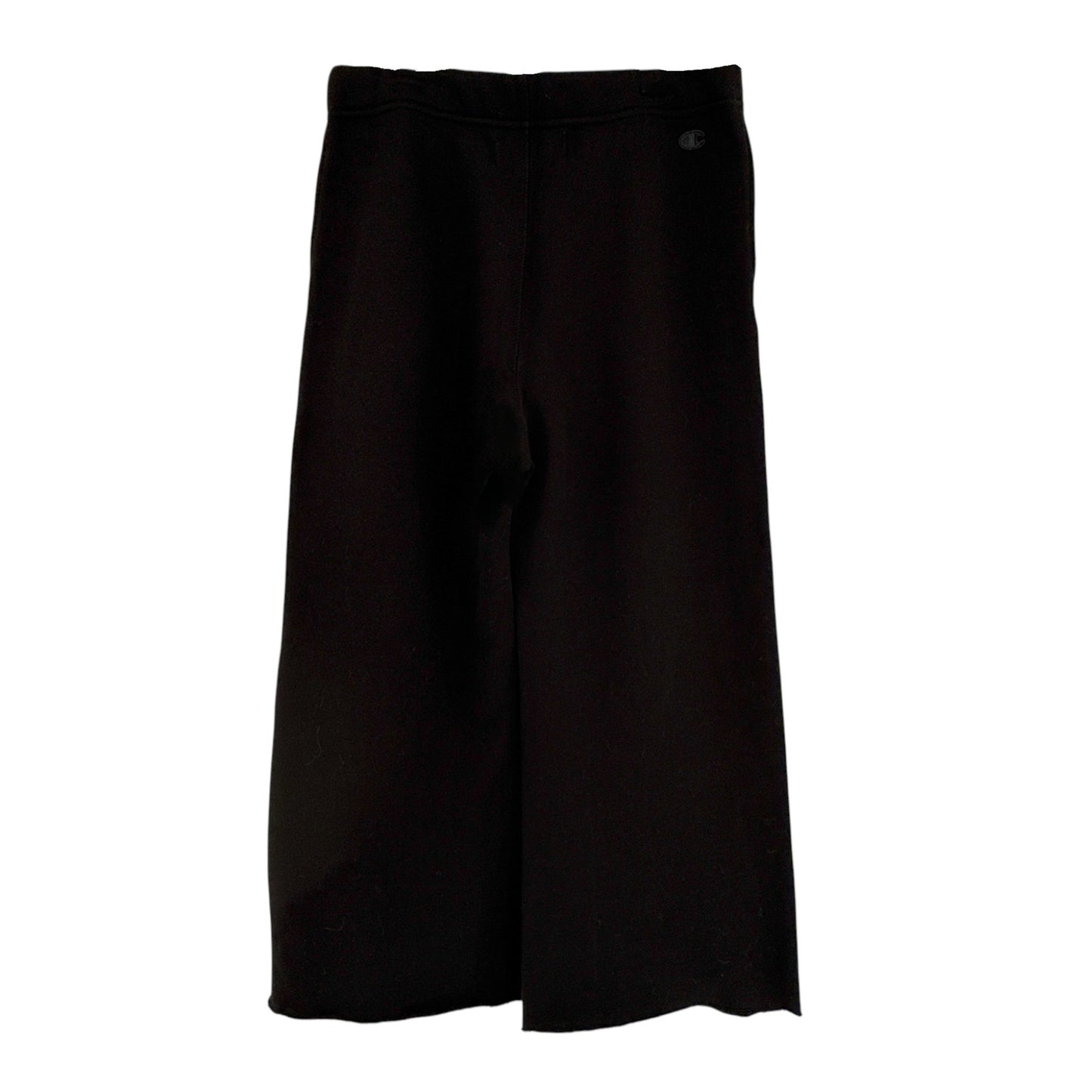 NILI LOTAN x Champion Wide Leg Sweatpant in Jet Black S