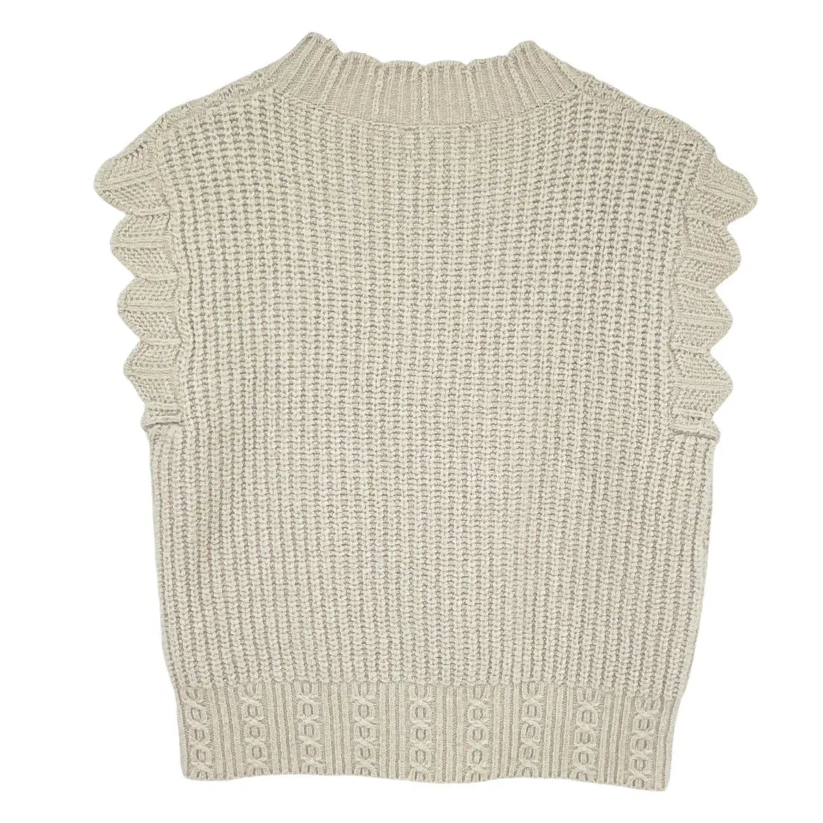 SANDRO Moise Cable Knit Vest XS - flyKAMP