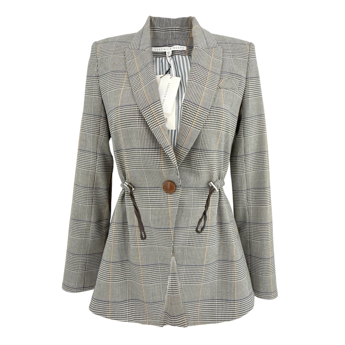 VERONICA BEARD Joshua Dickey Jacket White Multi 2|XS