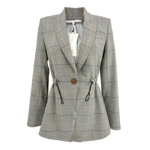 VERONICA BEARD Joshua Dickey Jacket White Multi 2|XS