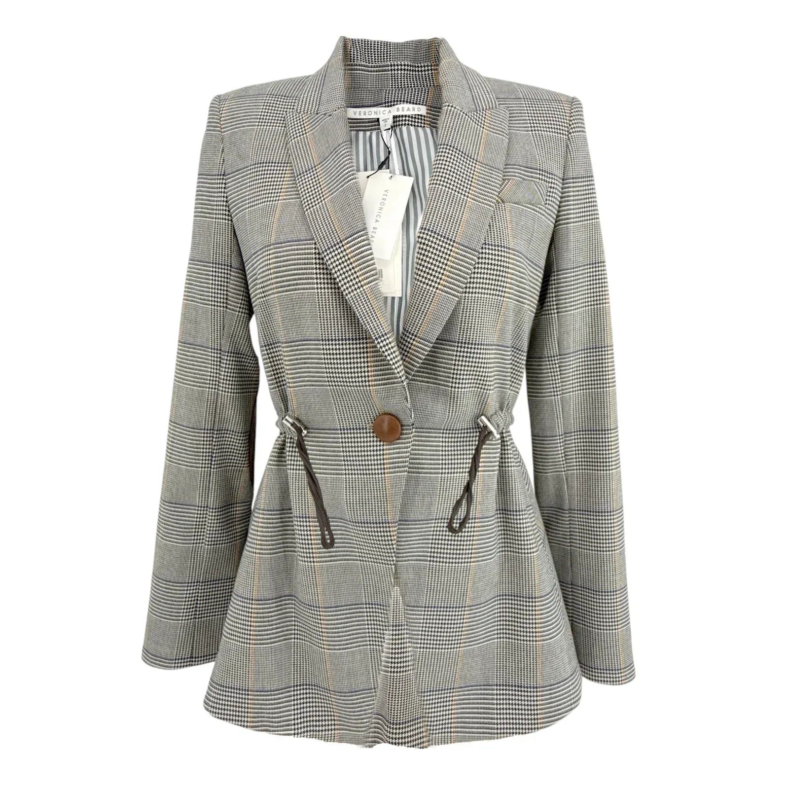 VERONICA BEARD Joshua Dickey Jacket White Multi 2|XS - flyKAMP