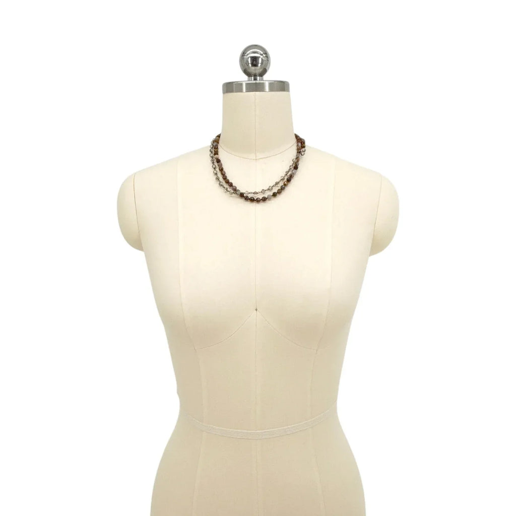 CHAN LUU || Pietersite Layering Necklace - flyKAMP