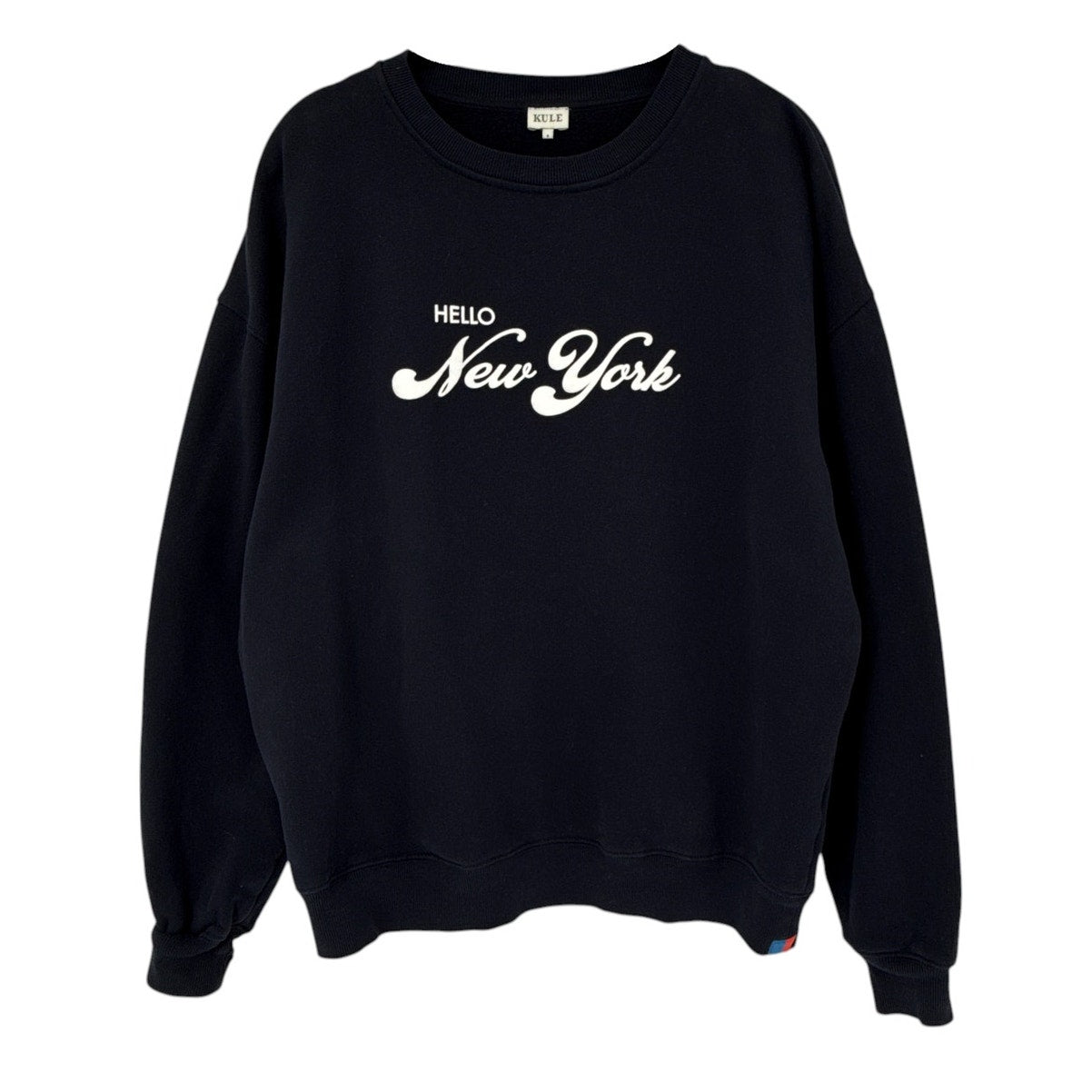 KULE The Oversized Hello New York Sweatshirt S