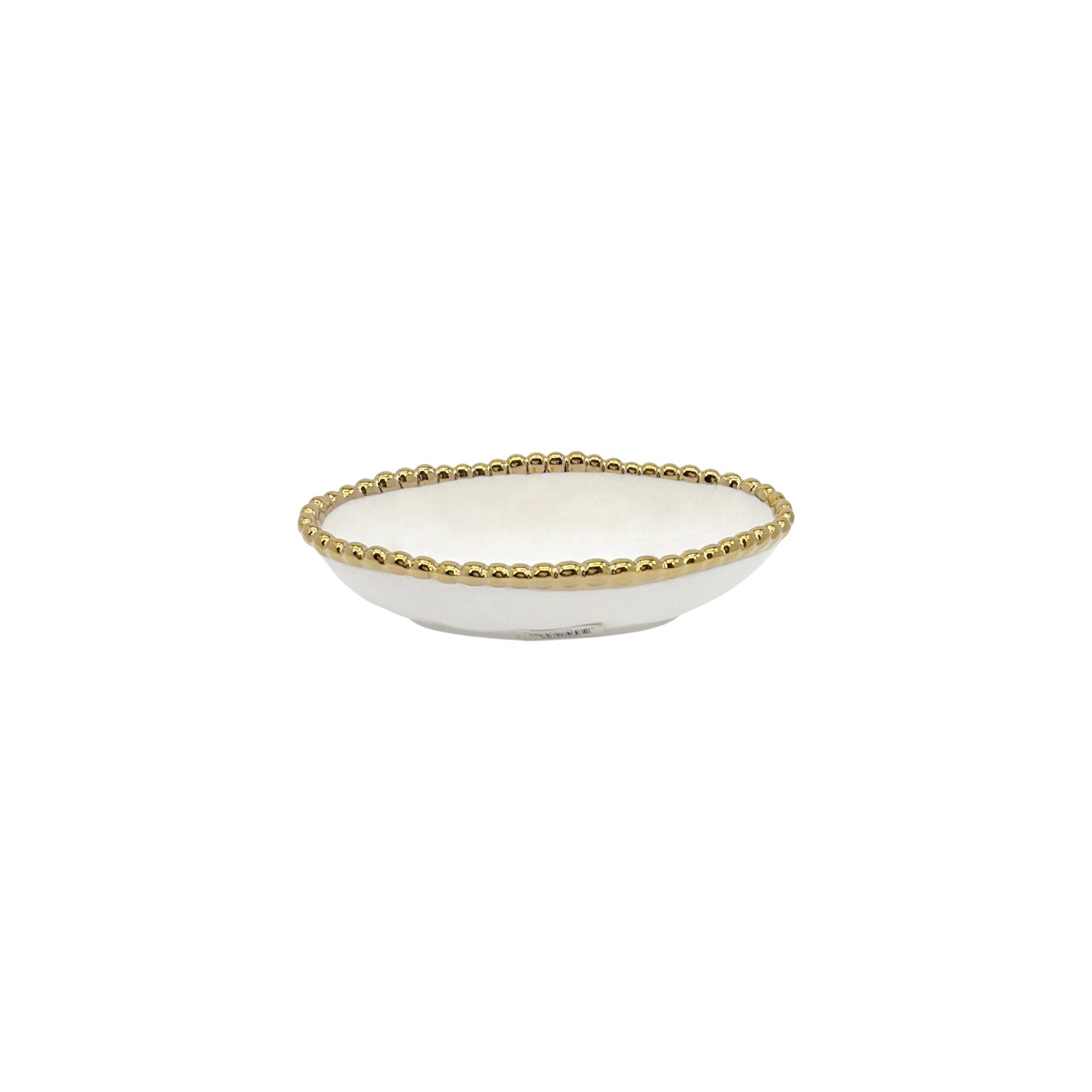 PAMPA BAY Golden Salerno Long Condiment Bowl Set of 2 Pampa Bay