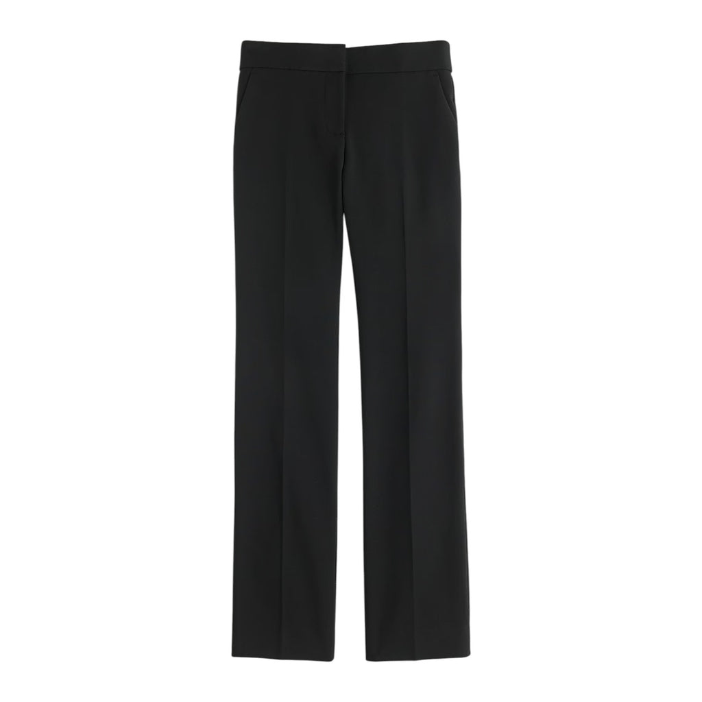 J.CREW 365 Edie Full Length Trouser in Four Season Stretch Black 00 J.CREW