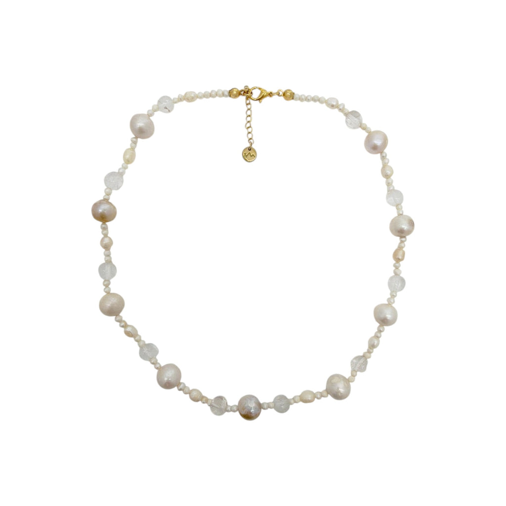 MAISON IREM Frangi Necklace in Pearls Maison Irem