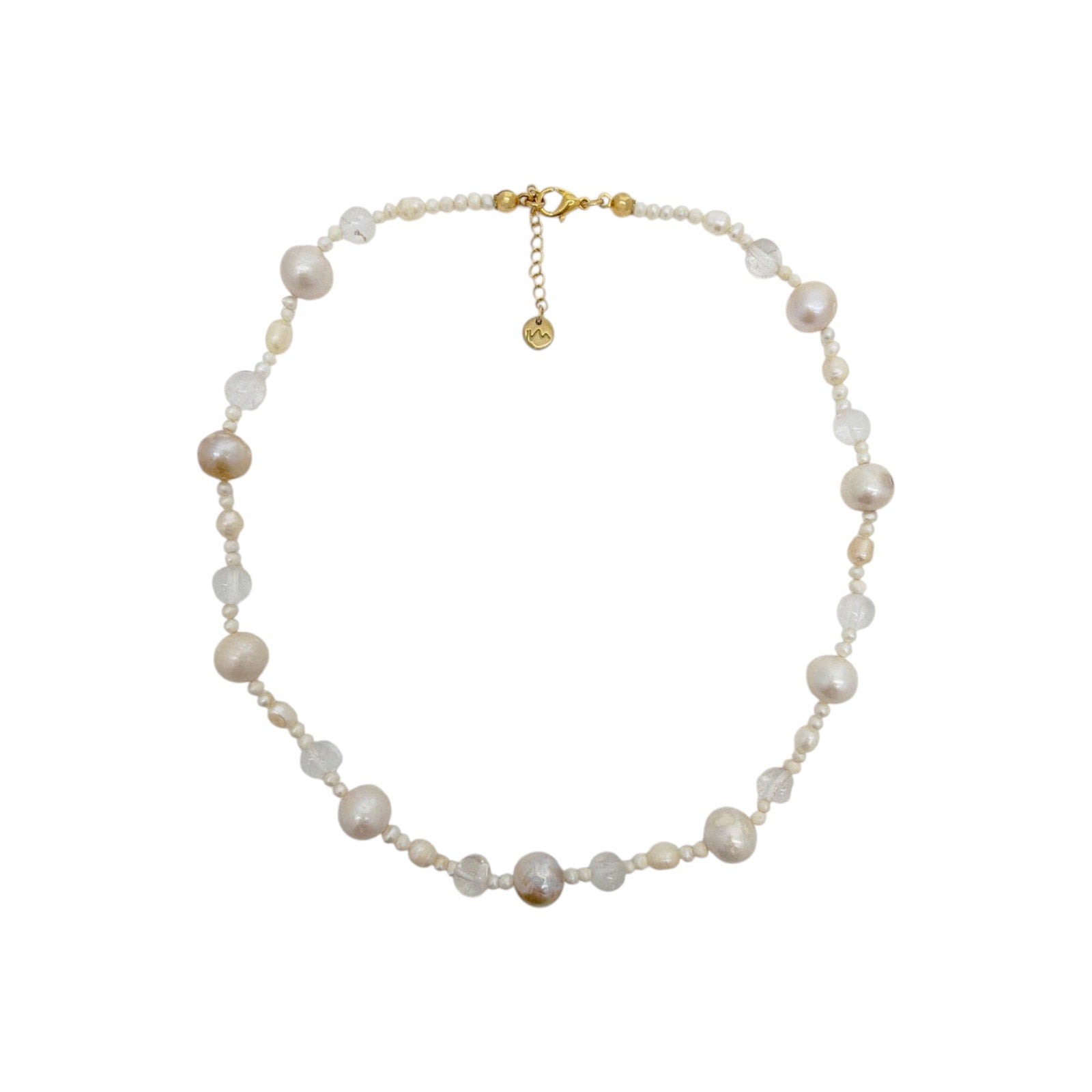 MAISON IREM Frangi Necklace in Pearls Maison Irem