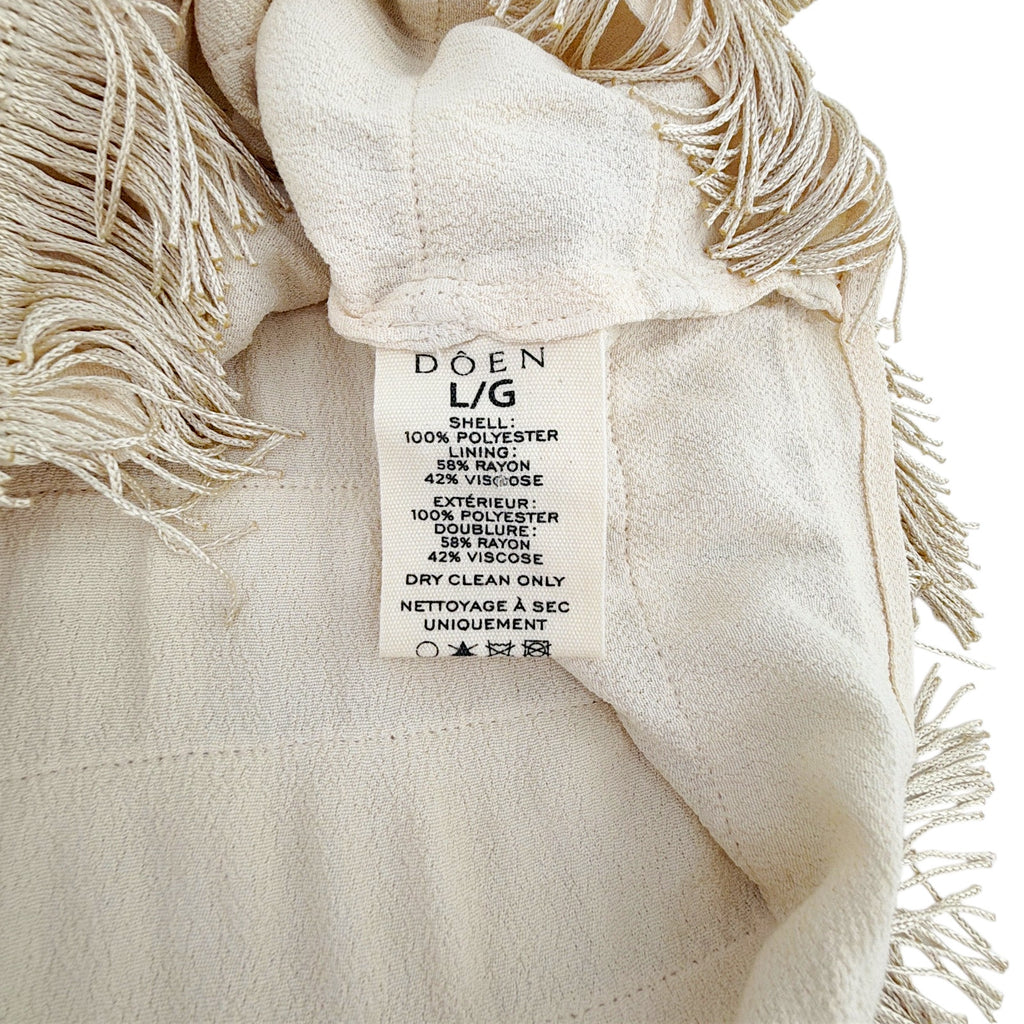 DOEN Heirloom Jovie Top in Vintage Pearl L Doen