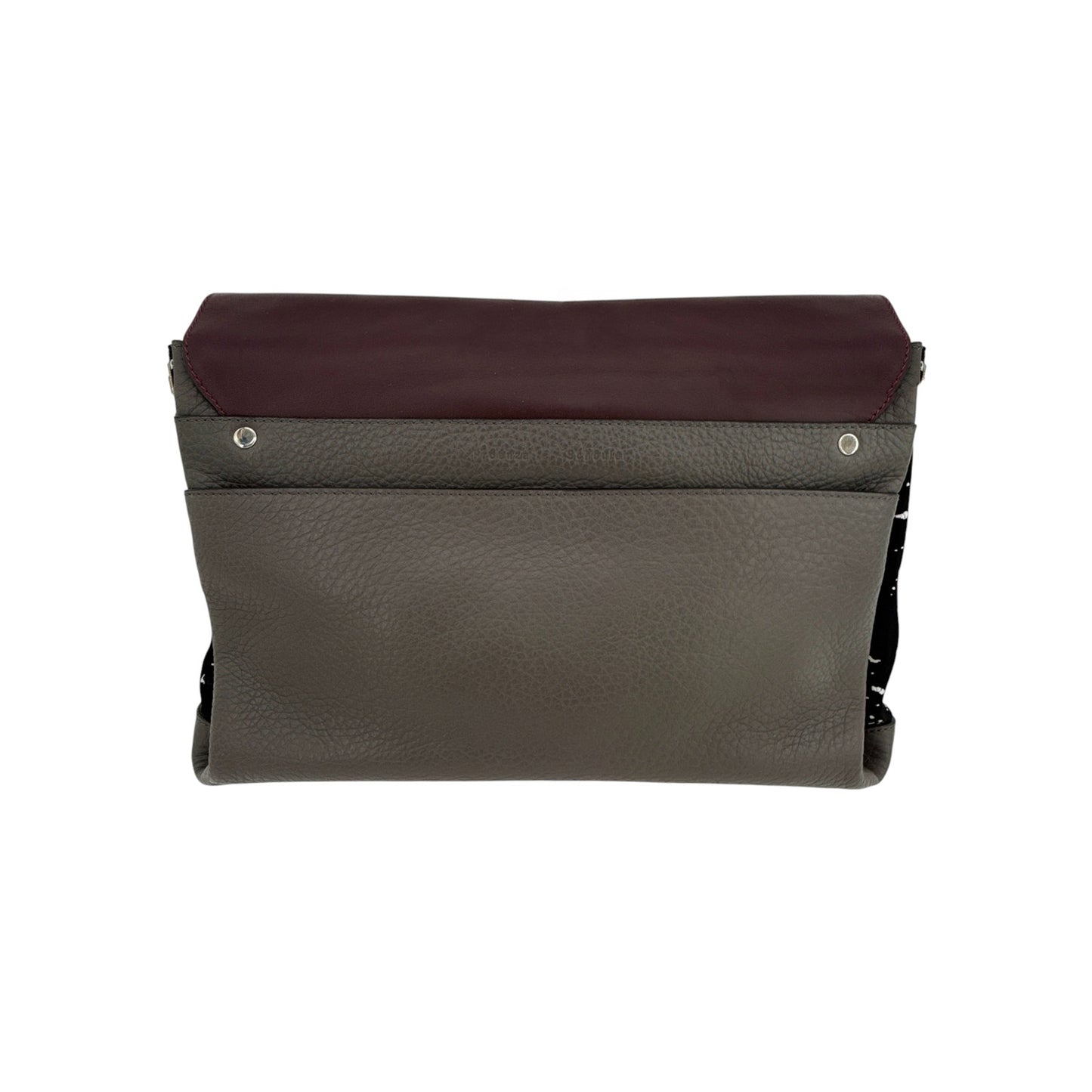 PROENZA SCHOULER PS Elliot Calfskin Shoulder Bag in Burgundy