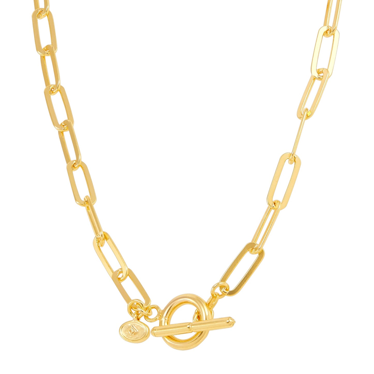 SILPADA Let’s Link Chain Necklace in Gold Plated Silver 17”