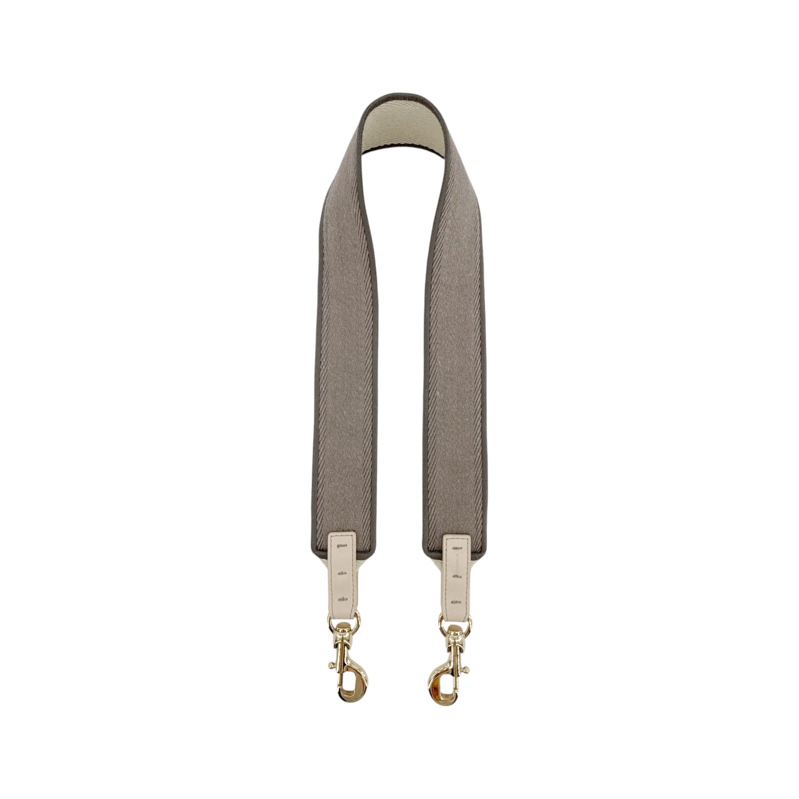 CHLOÉ Logo Bag Shoulder Strap In Grey