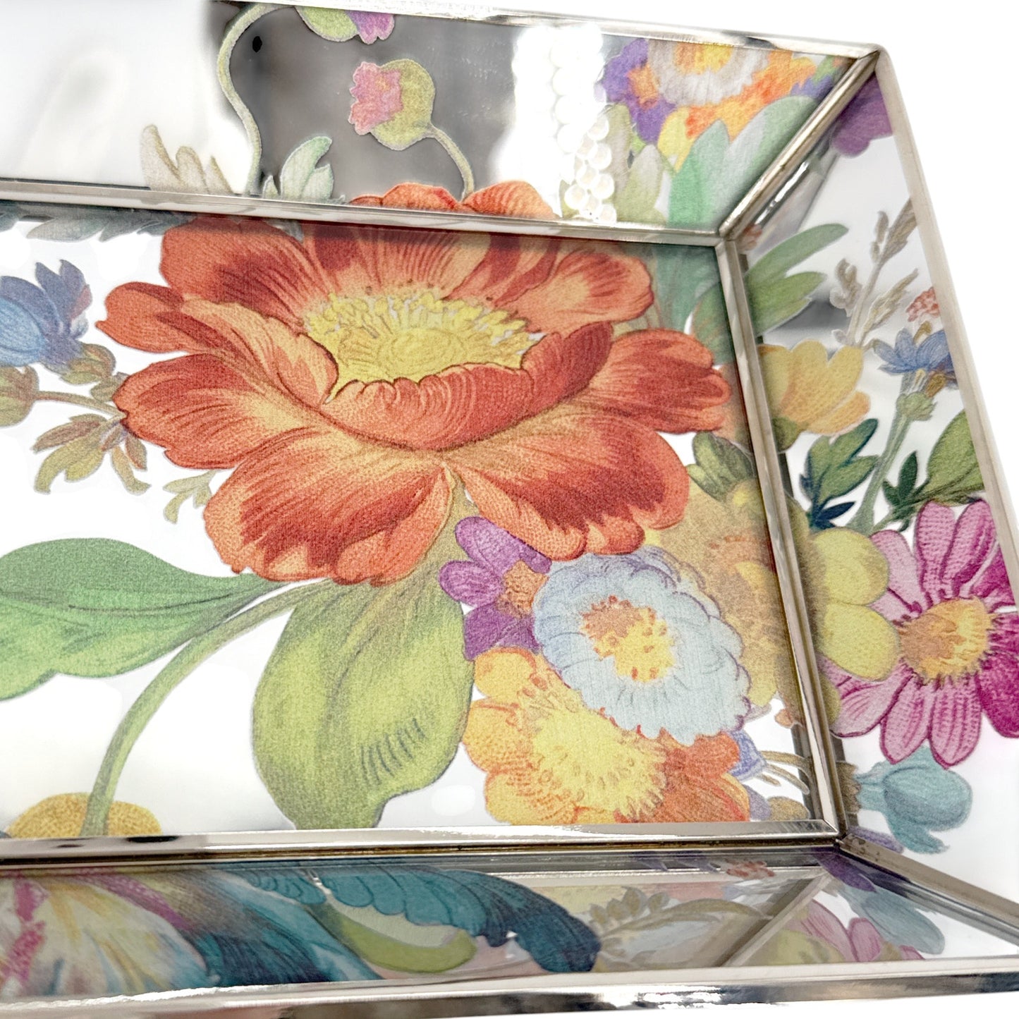 MACKENZIE-CHILDS Flower Market Reflections Small Tray