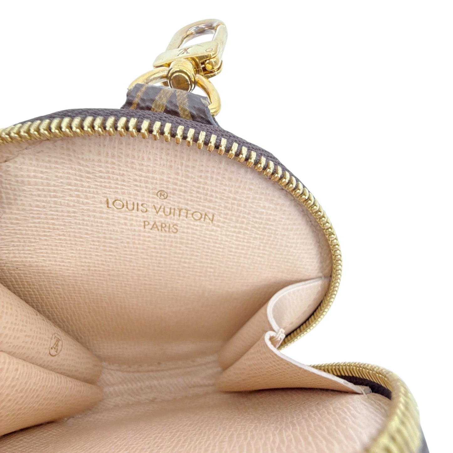 LOUIS VUITTON Round Zipped Coin Purse