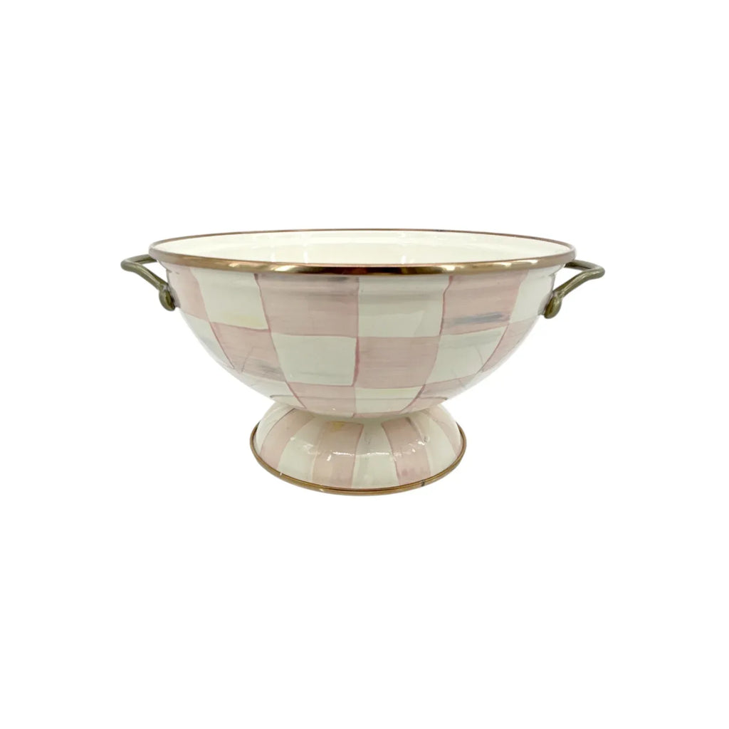MACKENZIE-CHILDS Almost Everything Bowl in Rosy Check - flyKAMP