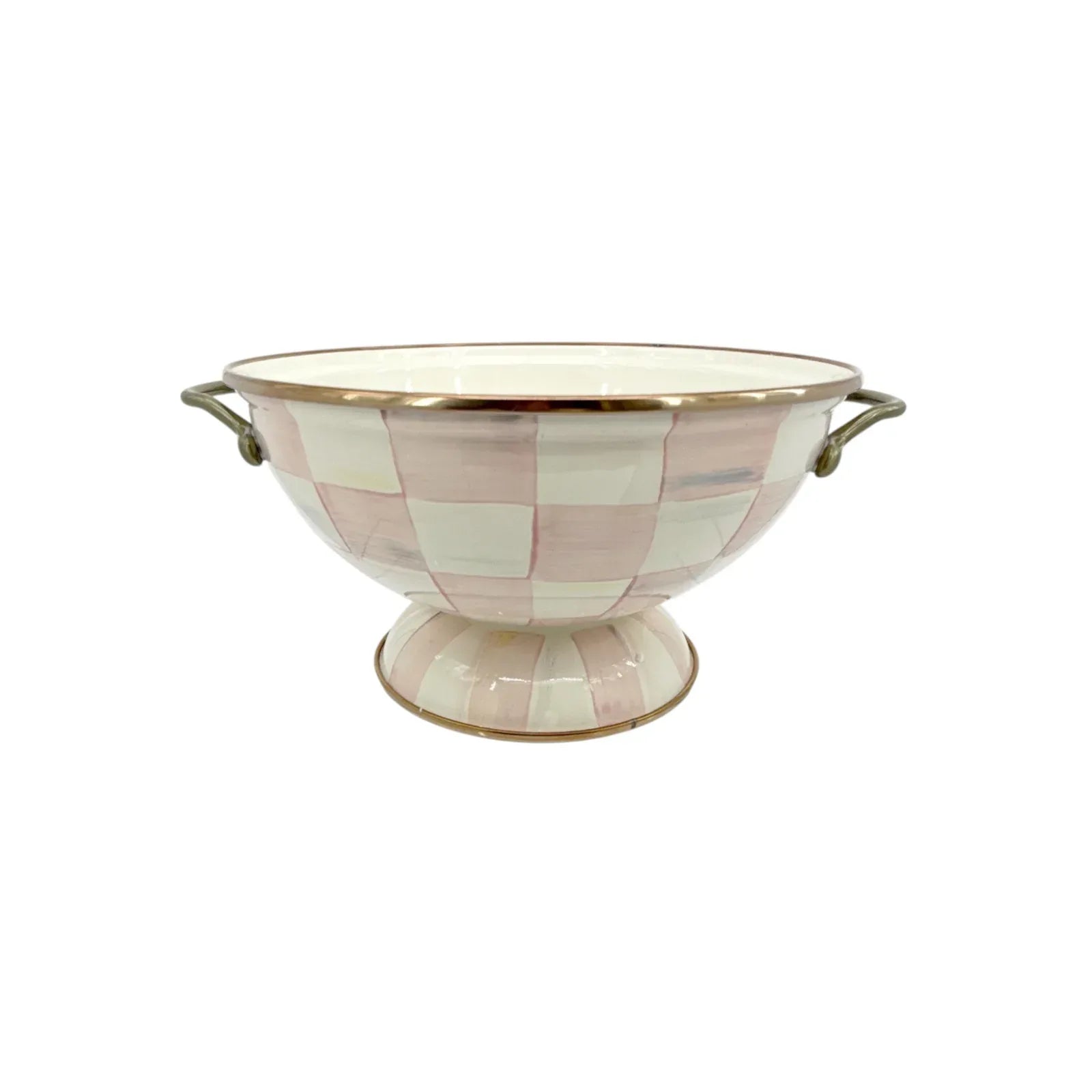 MACKENZIE-CHILDS Almost Everything Bowl in Rosy Check - flyKAMP