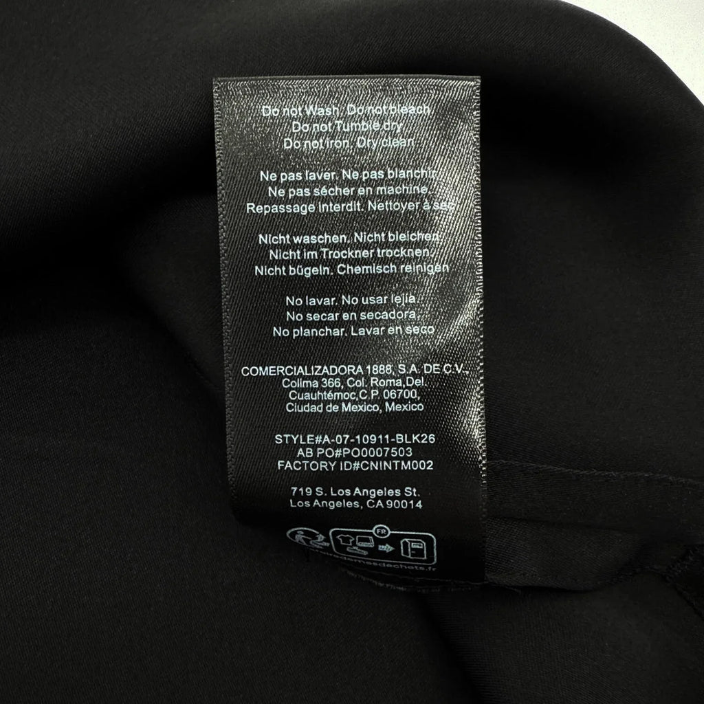 ANINE BING Geneva Top in Black in XS - flyKAMP