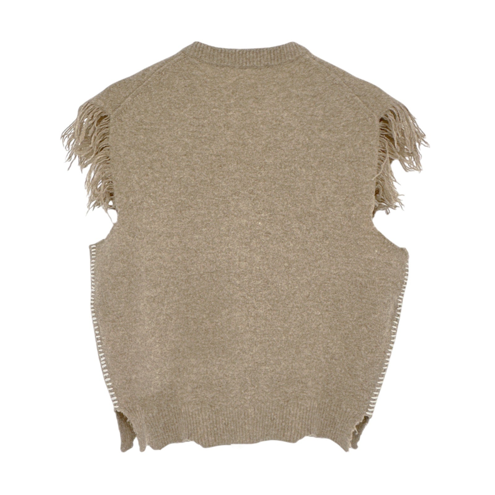 ZADIG and VOLTAIRE Sweater Vest in Tan XS Zadig & Voltaire