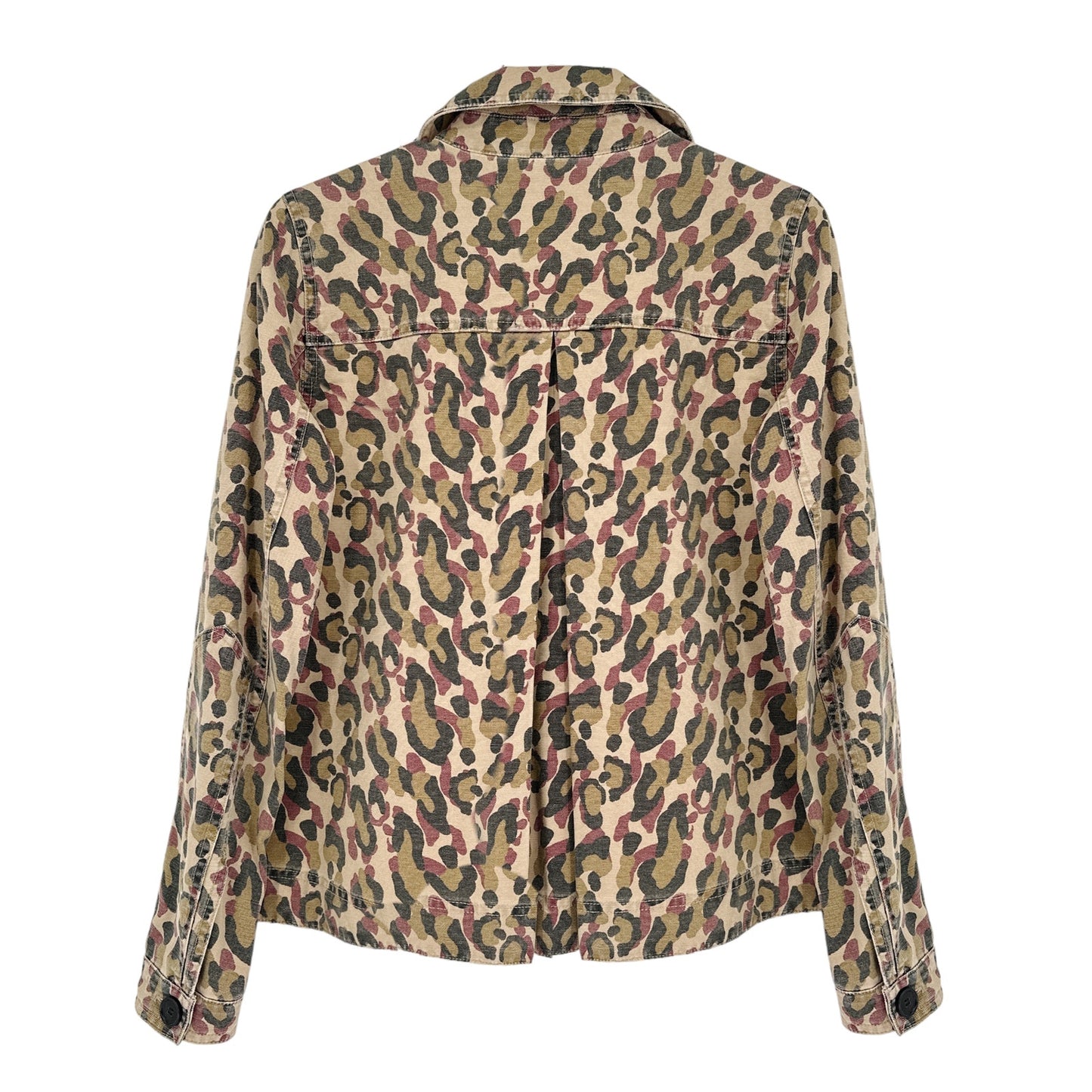 VERONICA BEARD Mercer Leopard Print Jacket S