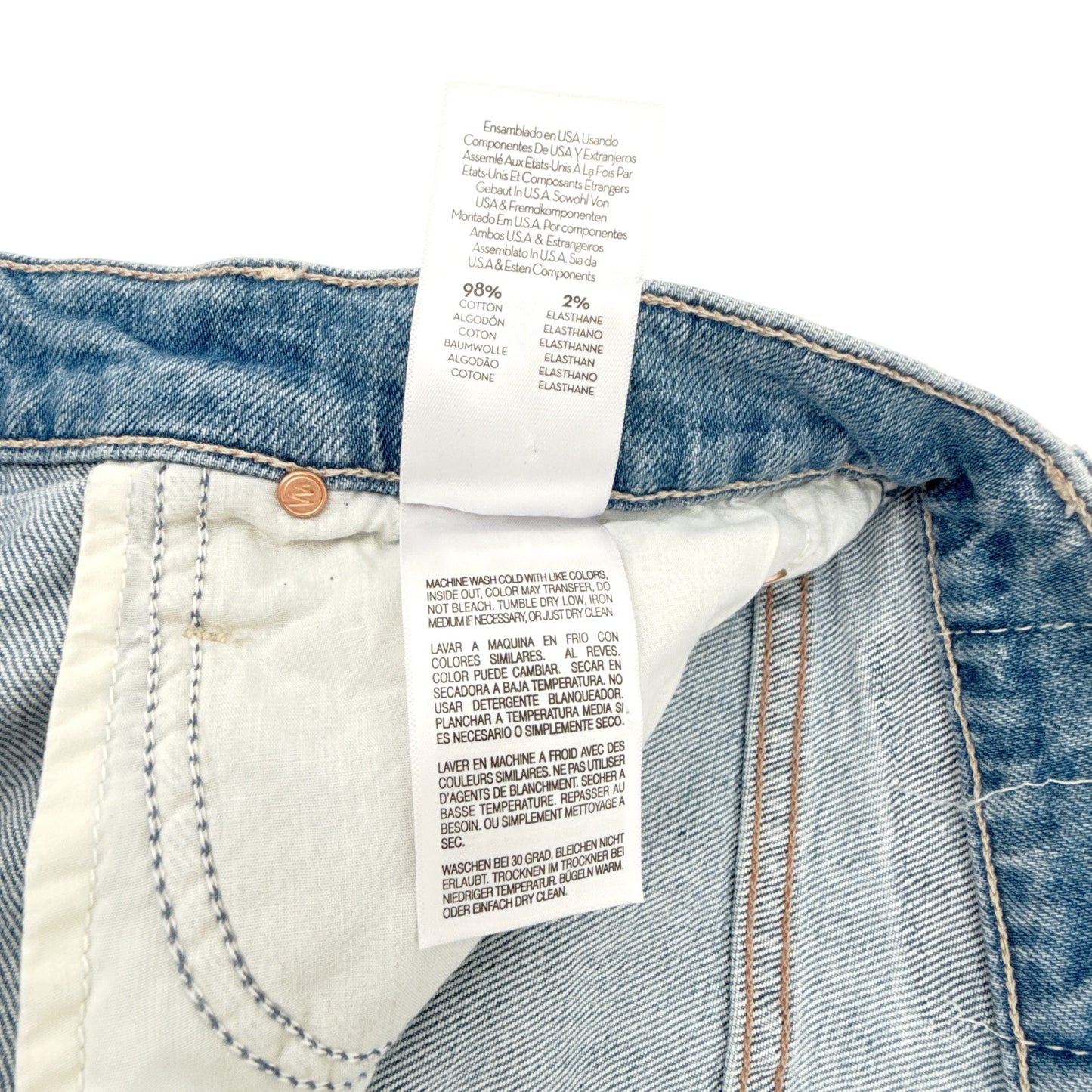 MOTHER The Trickster Short Fray Shorts in Slay It With Flowers 24|XS