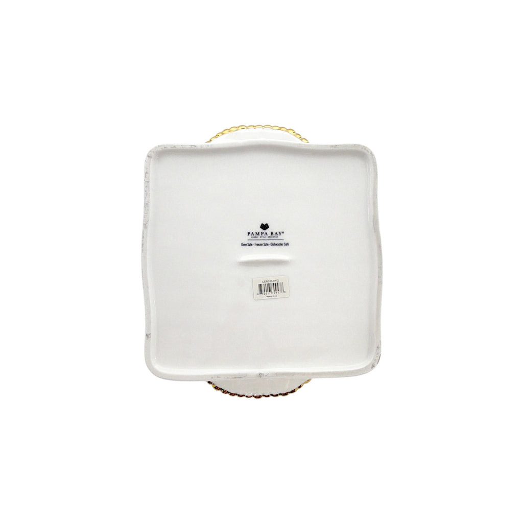 PAMPA BAY Golden Salerno 8" x 8" Square Baking Dish Pampa Bay