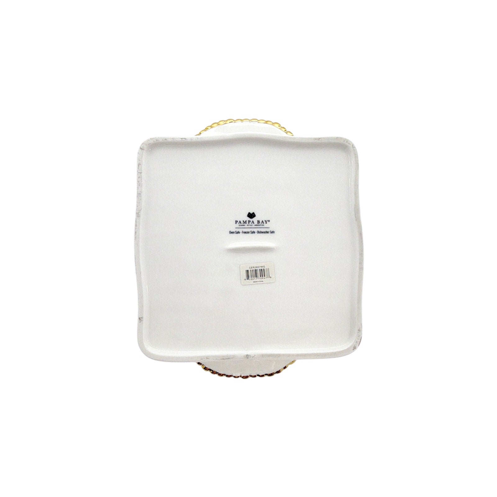 PAMPA BAY Golden Salerno 8" x 8" Square Baking Dish Pampa Bay