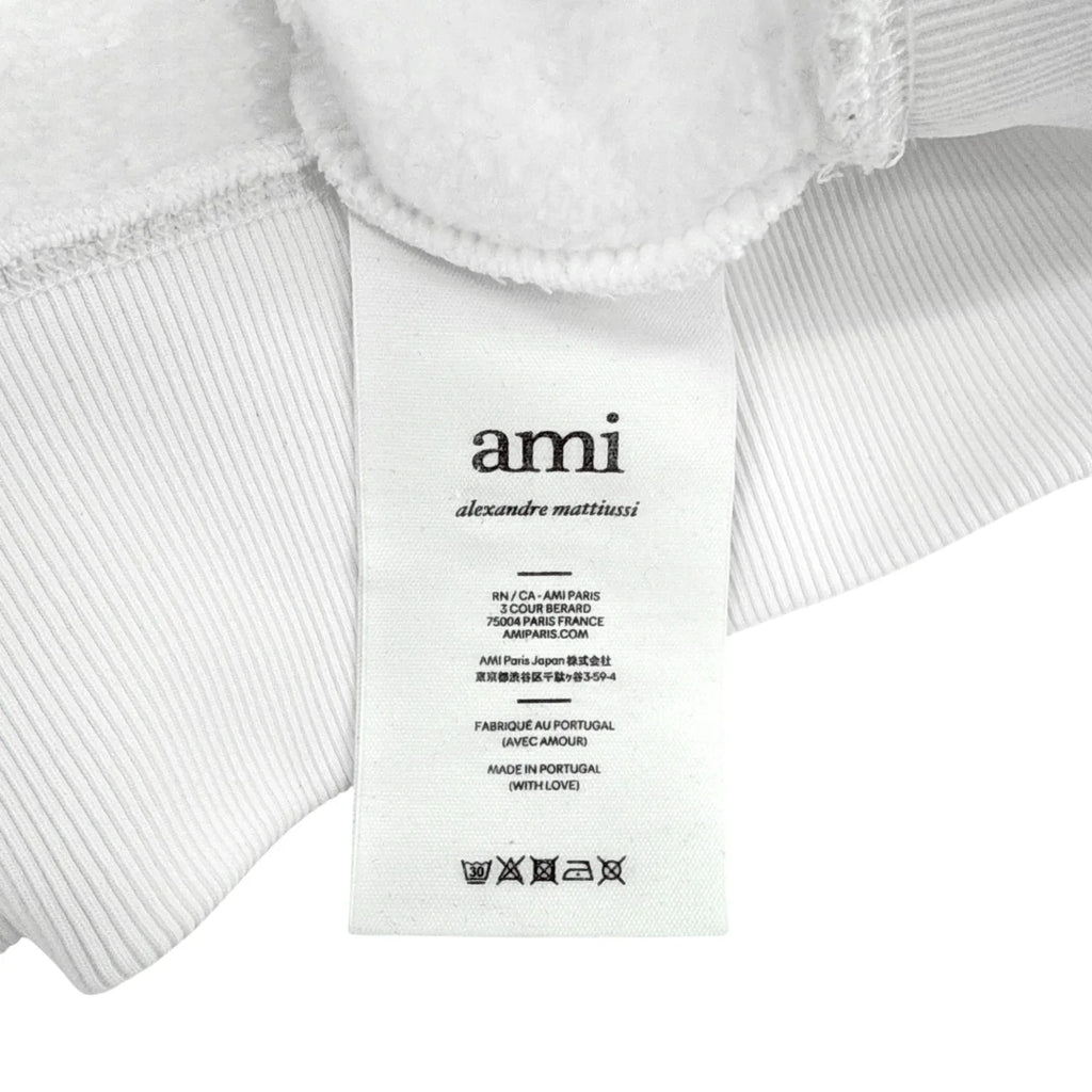 AMI Logo Patch Sweatshirt XS - flyKAMP