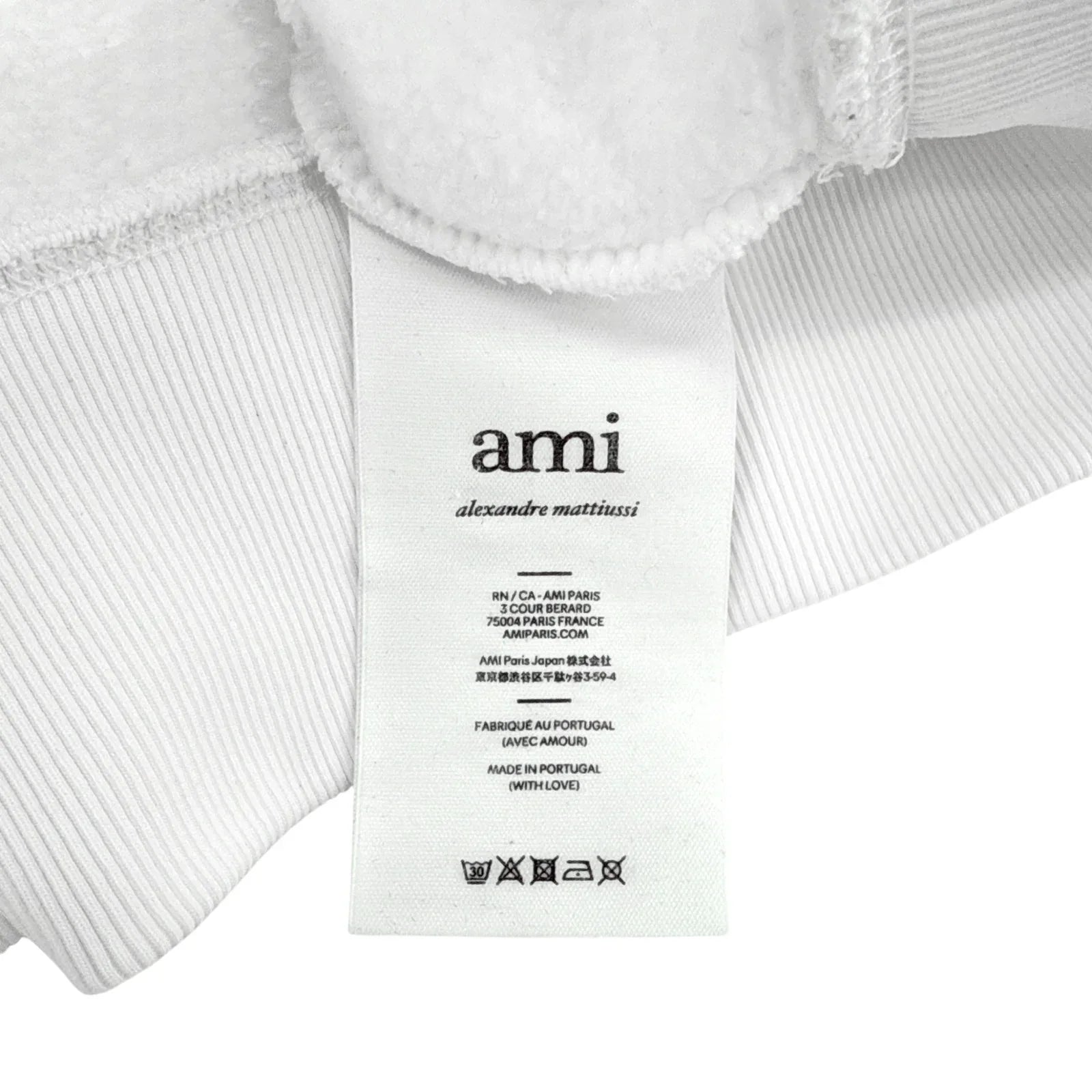 AMI Logo Patch Sweatshirt XS - flyKAMP