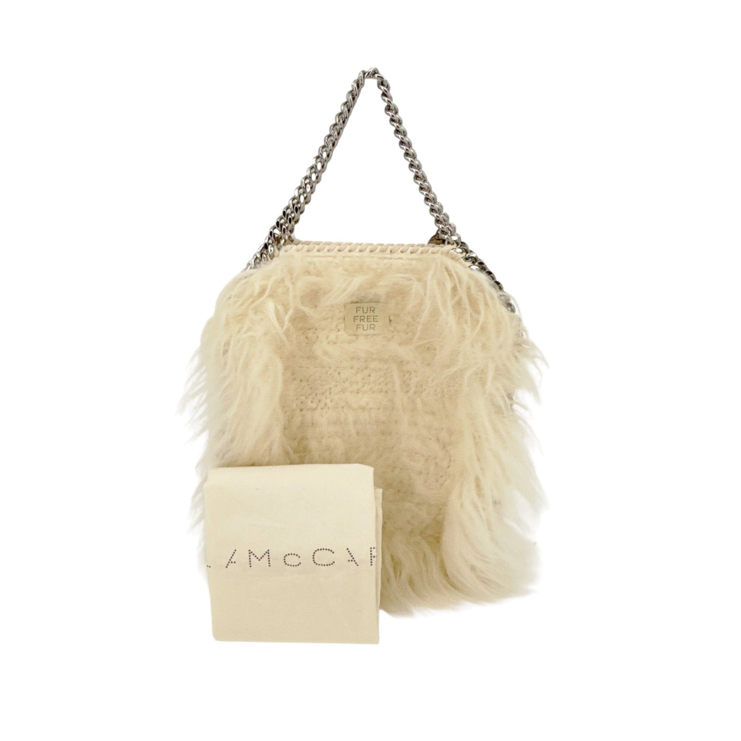 STELLA McCARTNEY Falabella Mini Faux Fur Tote Bag