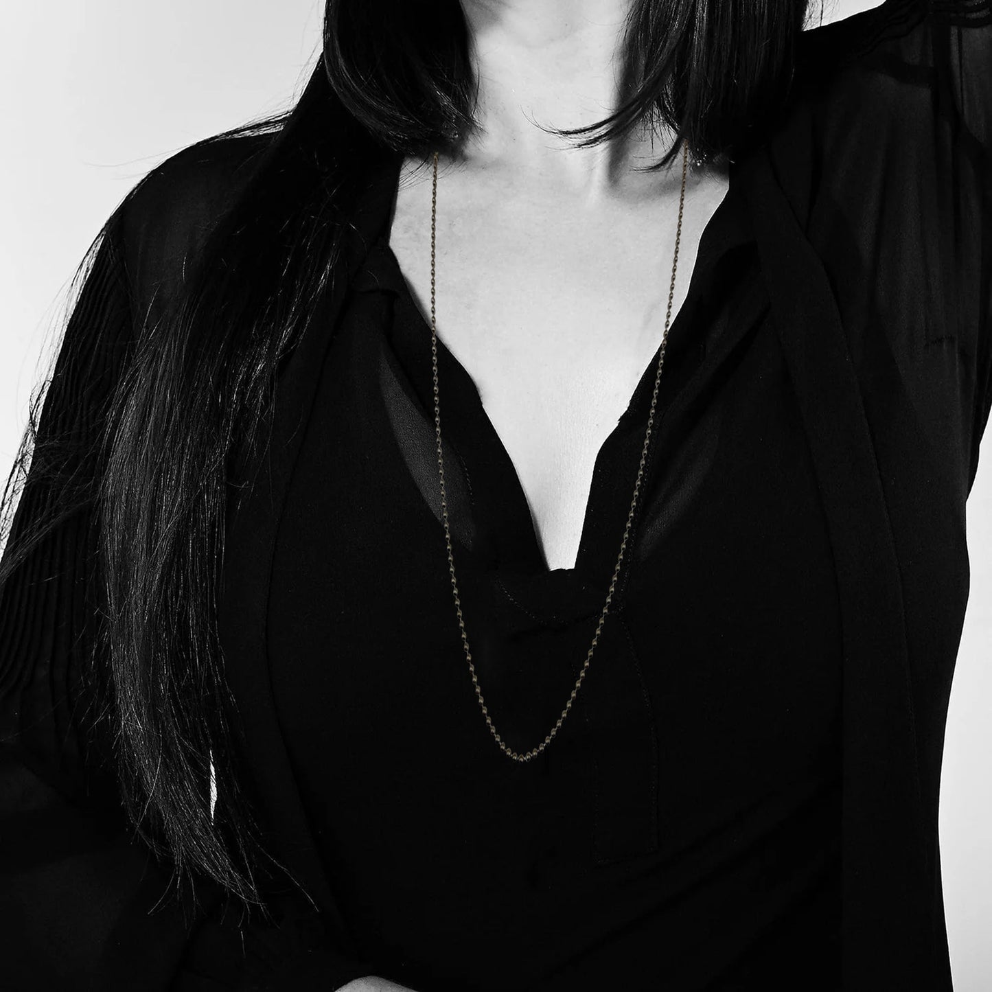 VIRGINS SAINTS & ANGELS VSA Bronze Ball Chain Plated in Gunmetal