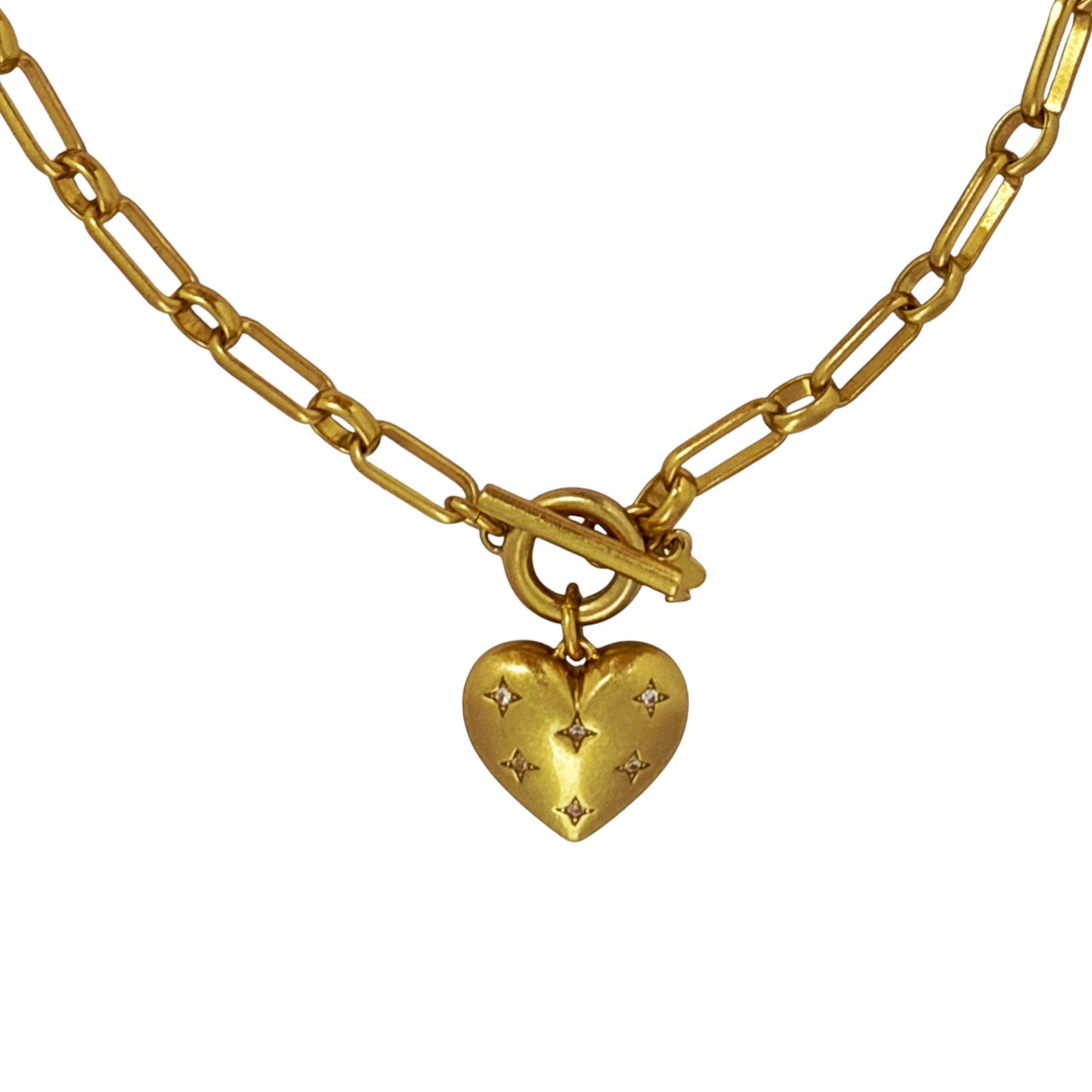 KATE SPADE New York My Precious Heart Toggle Necklace